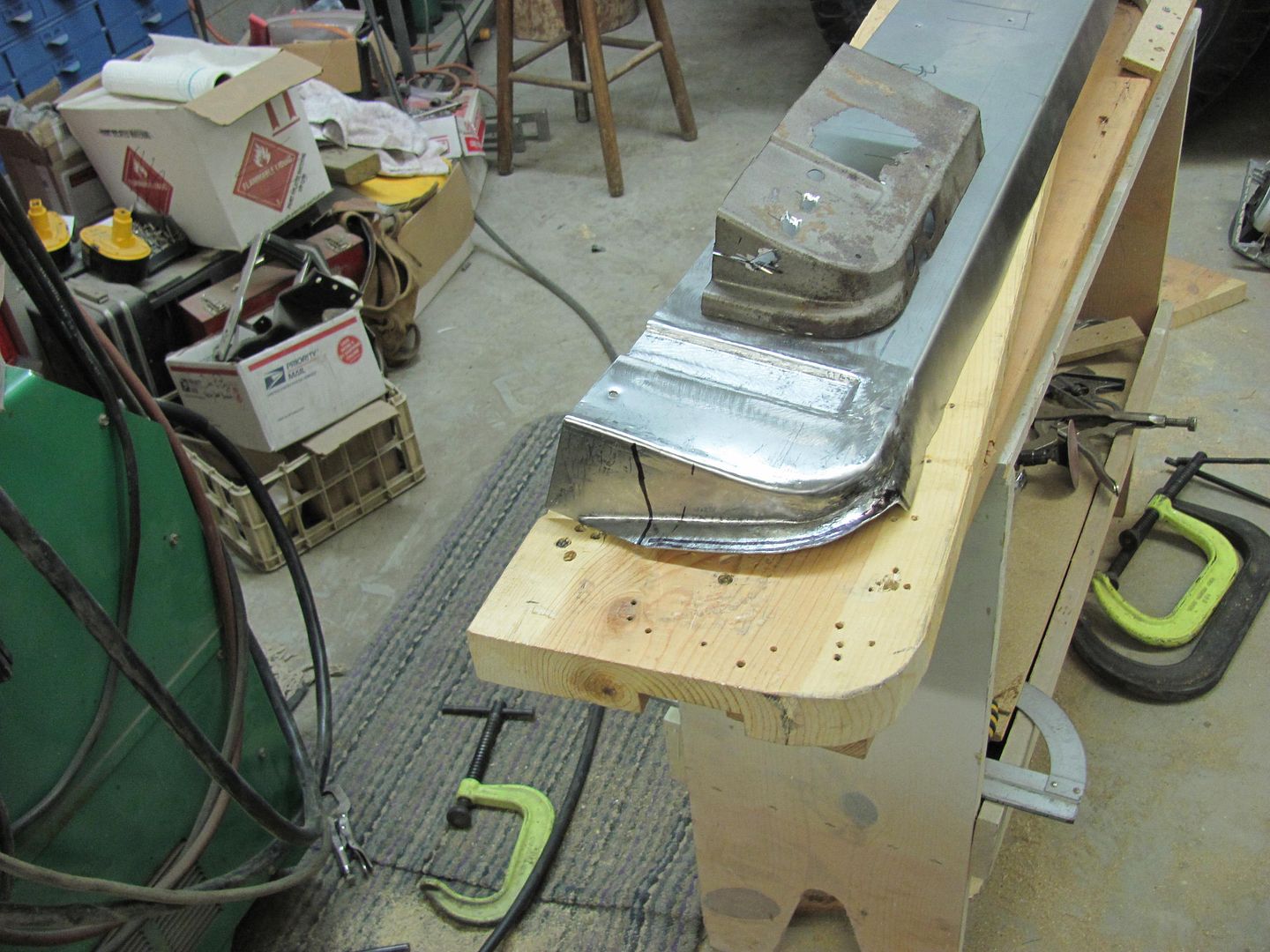 55 Chevy Wagon tailgate repair Page 3 All MetalShaping